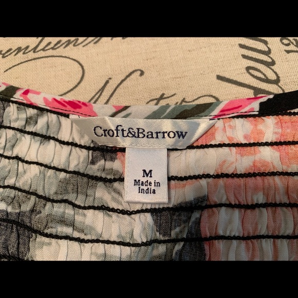 SOLD Croft & Barrow ladies calf length midi sleeveless dress - Picture 6 of 12